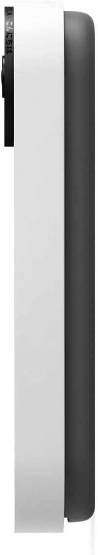 Google Nest Doorbell Battery – Wireless Smart Video Doorbell, HD Live View, Night Vision, Motion Detection, 2-Way Audio, Compatible with Alexa Home, Weather-Resistant – Snow, Bulk Packaging