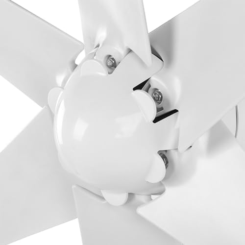 3200W Wind Turbine Generator Kit - 5-Blade 12V/24V/48V, Includes 2x100W Solar Panels & 2000W Inverter, Hybrid Wind & Solar Power System for Efficient Renewable Energy