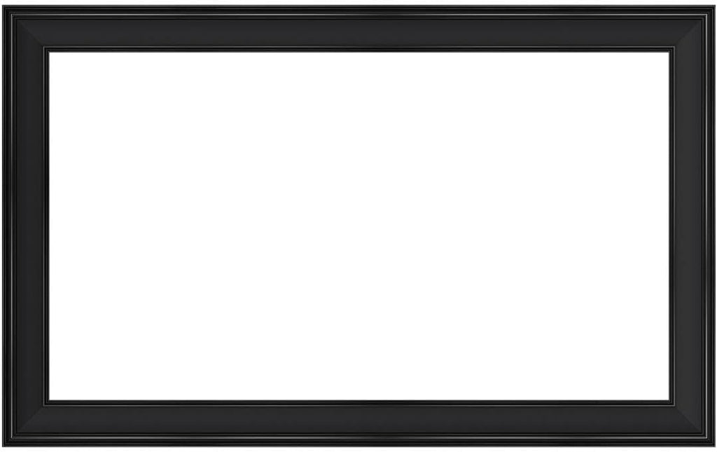 Black 65' Premiere Deco TV Frame - Compatible ONLY with Samsung The Frame TV and Pro TVs (Fits 2021-2026, LS03A, LS03B,LS03C,LS03D,LS03FA,LS03FW)