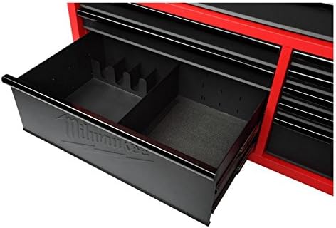 Milwaukee 48-22-8552 52-Inch 11-Drawer Mobile Work Bench with Wood Top Toolbox Tool Chest Cabinet Box