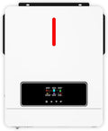 Y&H 3600W Hybrid Solar Inverter DC 24V to AC 110/120V Pure Sine Wave, w/ 120A MPPT Controller, Dual AC Output, Max 4200W PV Input, Lead-Acid/Lithium/Battery-Free Use, for Home Backup, RV, Off-Grid