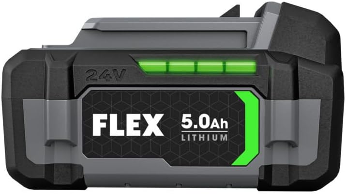 FLEX 24V Lithium-Ion Starter Kit with 5.0Ah Lithium Battery and 160W Fast Charger - FX0411-1C