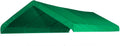 10X20 Heavy Duty Green Canopy Top Cover with Valance