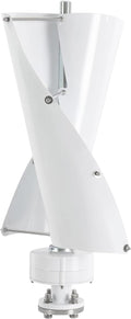 Vertical Axis Wind Turbine 100w Wind Generator 12V Permanent Magnet Generator Vertical Axis 2-Blades For Home, Corporate And Industrial W/Controller