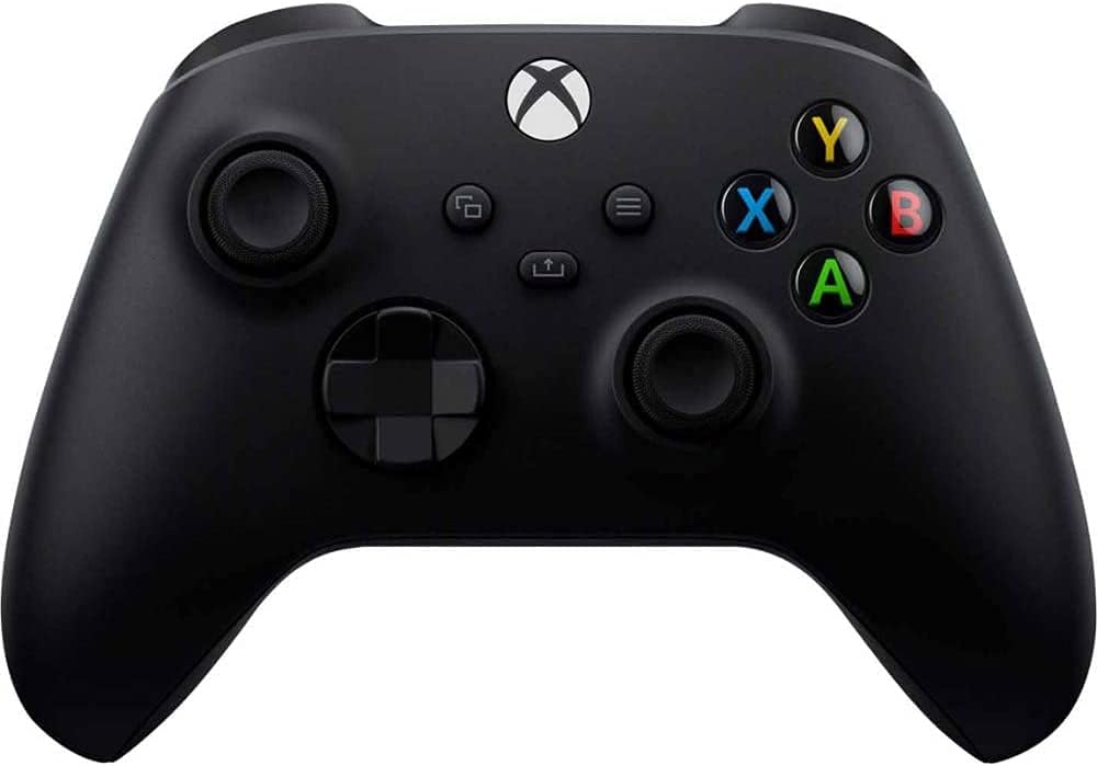 X-Box Series X Gaming Console Bundle - 1TB SSD Black X-Box Console with Two Wireless Controllers -Black and White -and ahaghug Authorized HDMI Cable