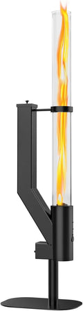 Rayzi 58-Inch Pellet Stove, Outdoor Decorative Pellet Heater