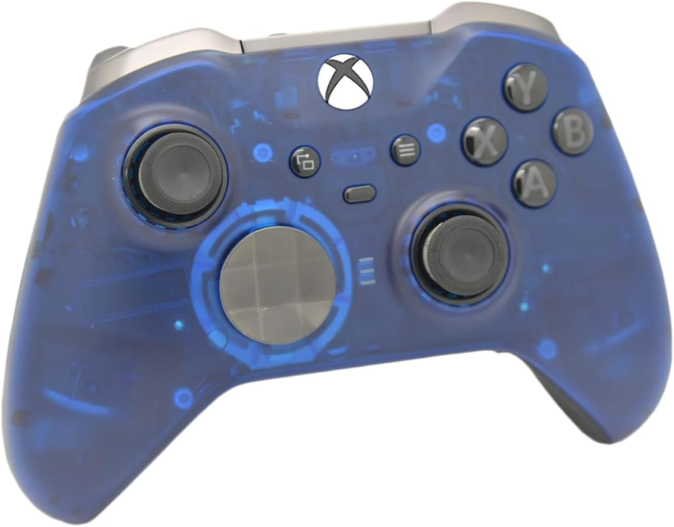 Elite 2 Custom Controller for PC, Windows 10+ Series X/S & One (Clear Blue)