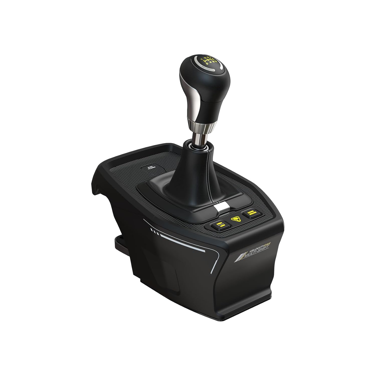 Turtle Beach VelocityOne Multi-Shift Sim Racing Shifter & Handbrake for Windows PC, Xbox Series X|S & Xbox One – 7-Gear + R H-Gate & Sequential Shifter, Handbrake, Hall-Effect Magnetic Sensors – Black