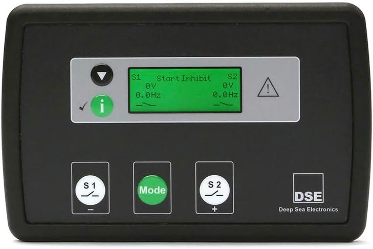 Thunder Parts DSE331 Original - Made in UK | Auto Transfer Switch Control | DSE0331-01 Replacement to DSE330 | Monitors Voltage/Frequency of AC Supply from 2 Different Sources | 12/24 Volt