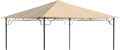 Garden Winds Durable Replacement Canopy Top Cover Compatible with The SJ2013-01 Living Accents 10' x 10' Gazebo - Classic Sand, 350
