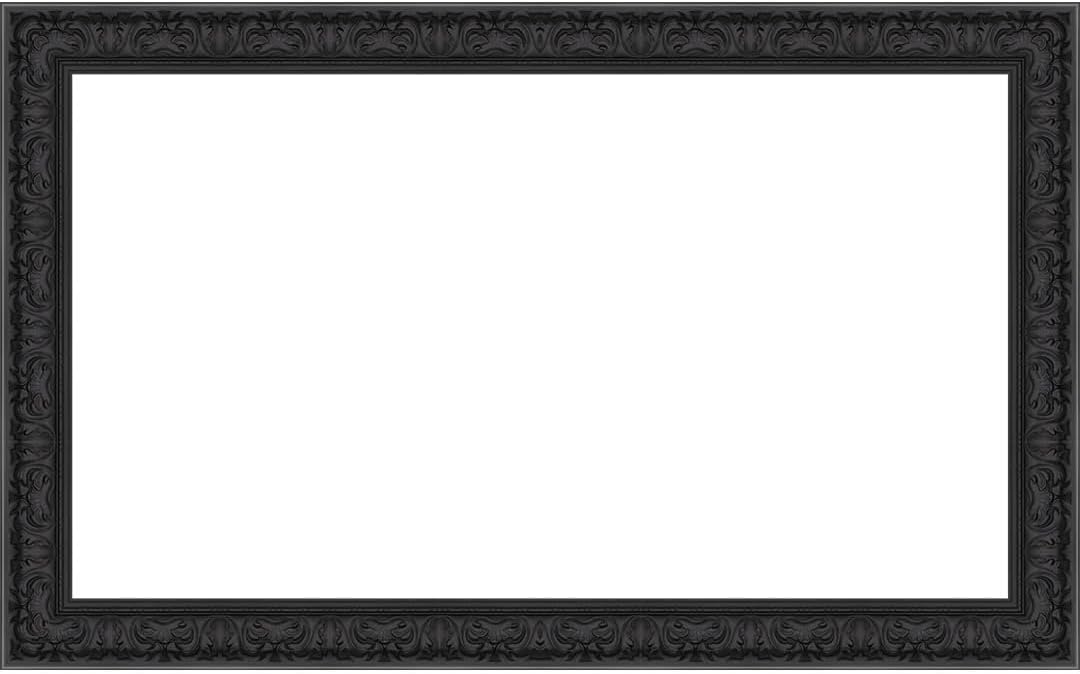 Tuscan Matte Black 32' Premiere Deco TV Frame - Compatible ONLY with Samsung The Frame TVs (Fits 2021-2026, LS03A, LS03B, LS03C, LS03D, LS03FA)