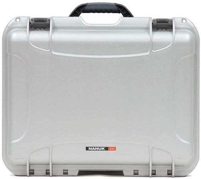 NANUK Waterproof Hard Case with Foam Insert - Silver, 930-1005