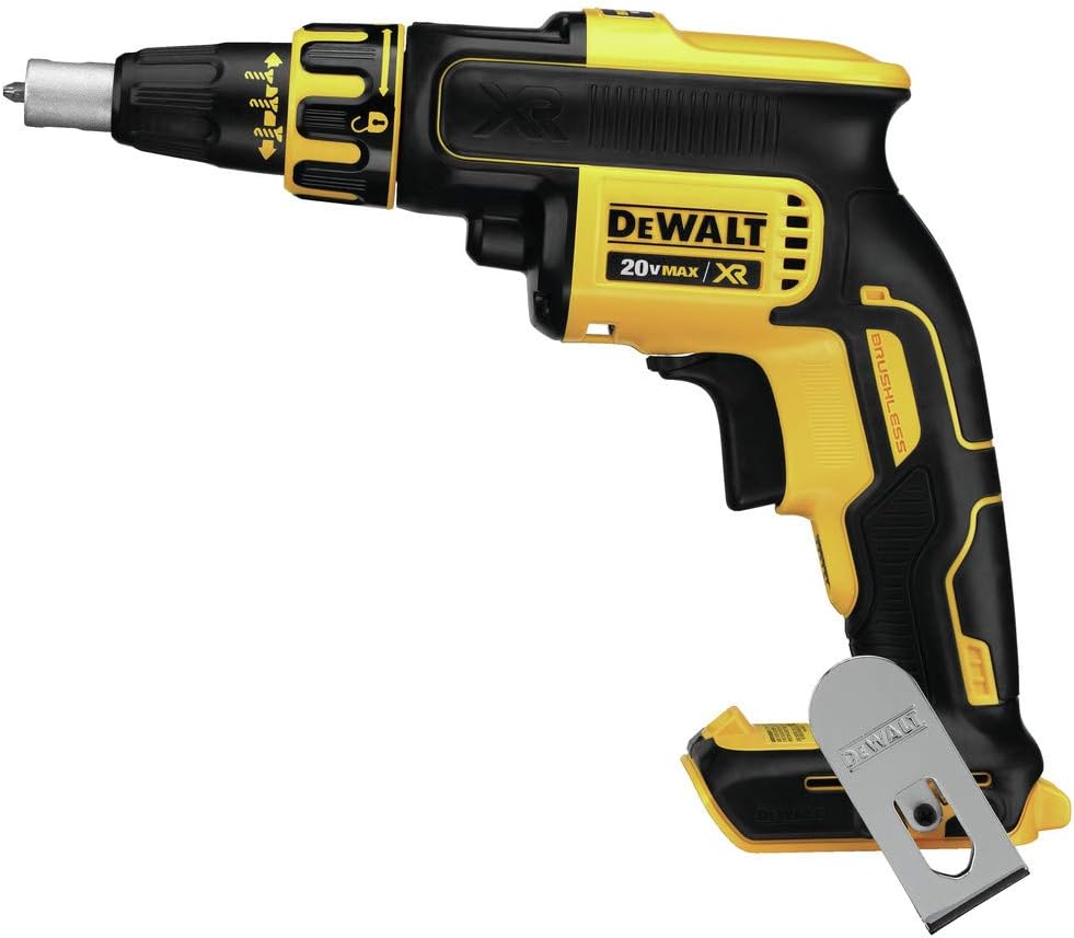 DEWALT Screw Gun Kit with Collated Drywall Attachment (DCF620CM2)