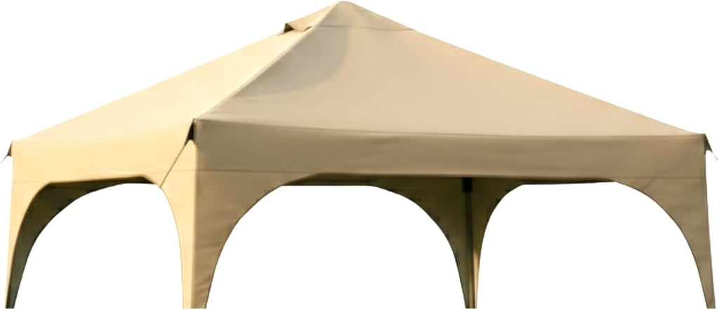 Garden Winds Reinforced Replacement Canopy Top Cover Compatible with The 2000023970, 2000035984, 20191112 Coleman Instant 10' x 10' Pop Up Tent - Classic Sand, Riplock 350