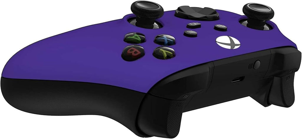 Custom Controllerzz Wireless Controller for Microsoft Xbox Series X/S & Xbox One - Custom Soft Touch Feel - Custom Xbox Series X/S Controller (X/S Purple)