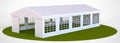 AMERICAN PHOENIX Party Tent 16x32 ft Heavy Duty Canopy Shelter for Wedding Event Fair Roof with Removable Sidewalls and Windows White (16x32 - PE/White)
