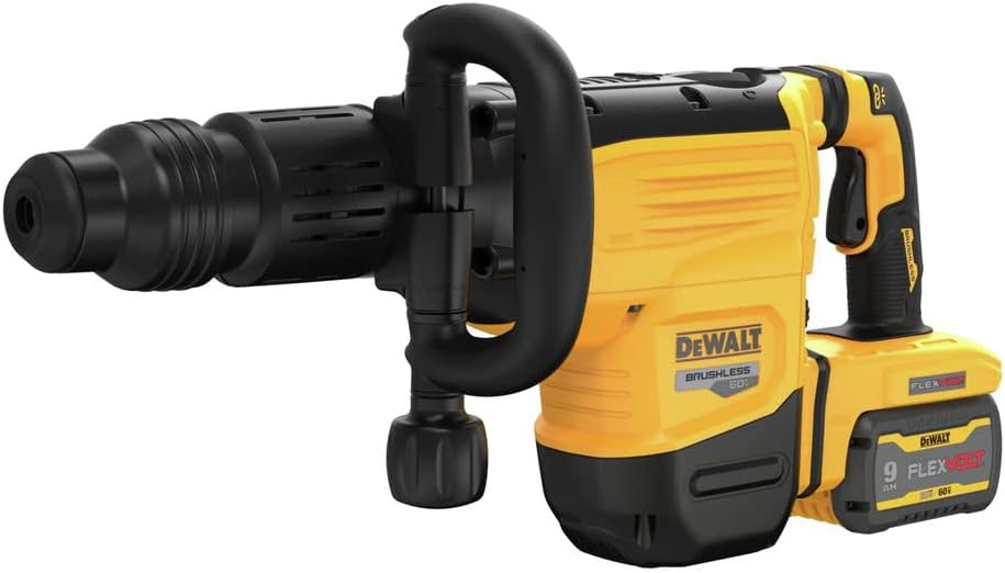 DEWALT 60V MAX* 22 lb. Cordless SDS MAX Chipping Hammer Kit (DCH892X1)