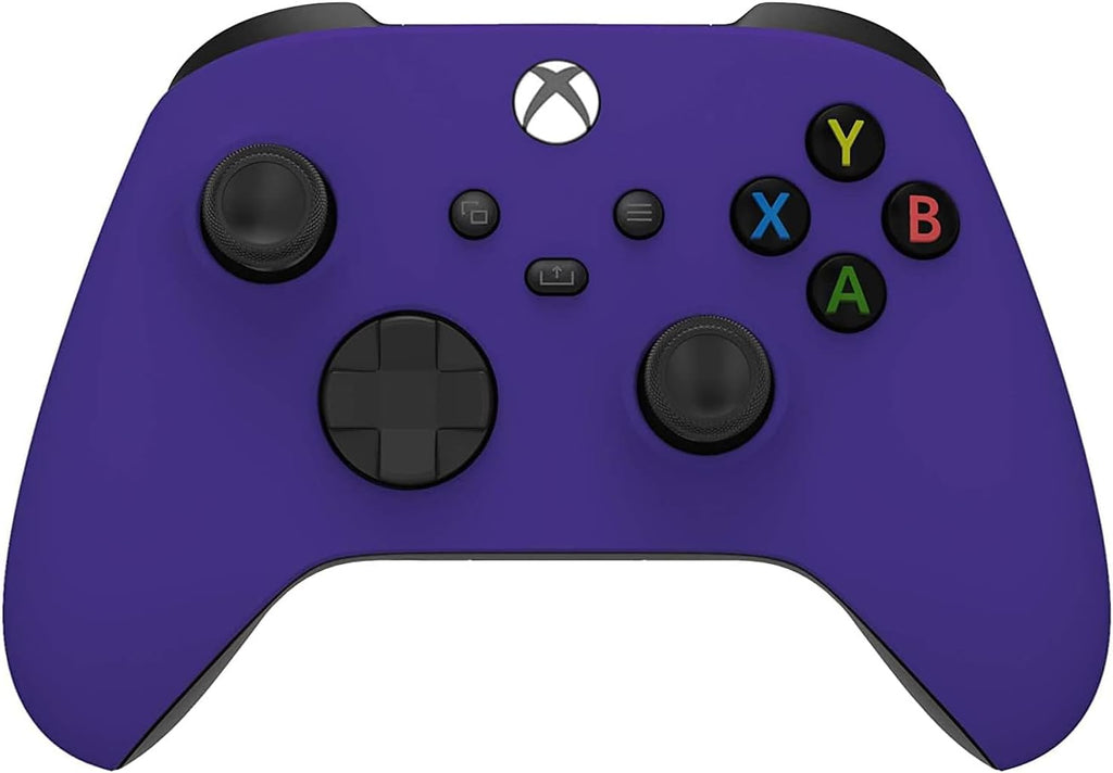 Custom Controllerzz Wireless Controller for Microsoft Xbox Series X/S & Xbox One - Custom Soft Touch Feel - Custom Xbox Series X/S Controller (X/S Purple)