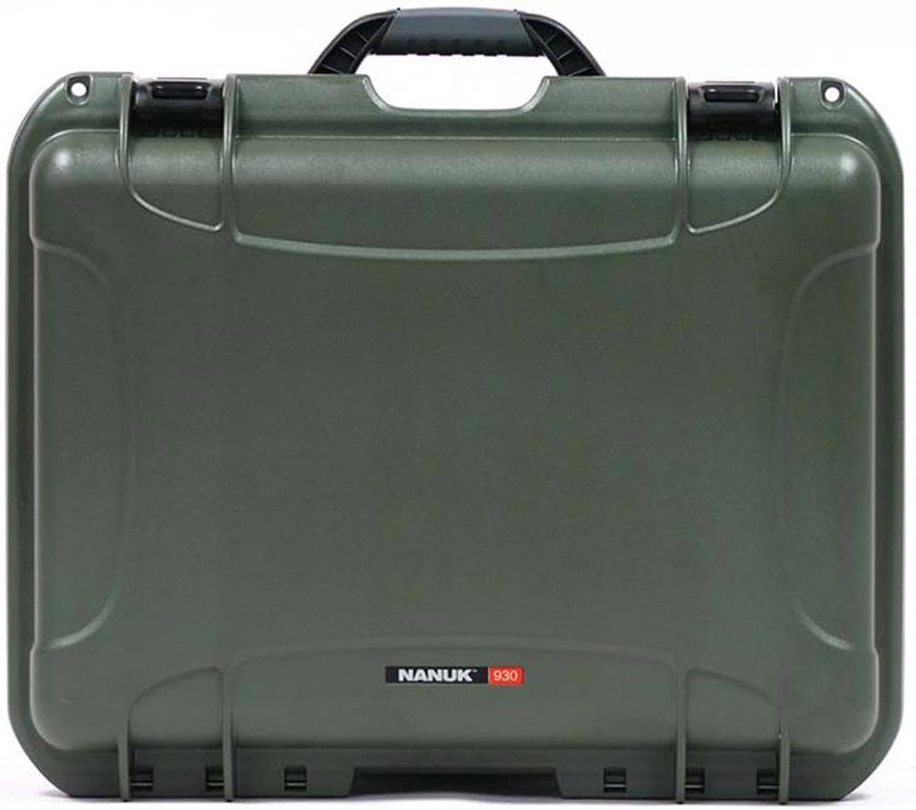 NANUK 930 Waterproof Hard Case with Foam Insert - Olive