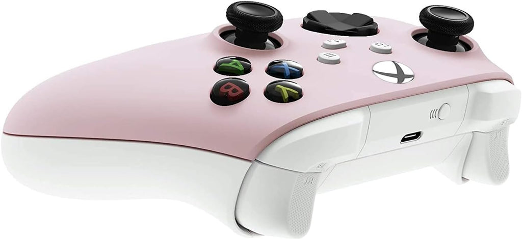 Custom Controllerzz Wireless Controller for Microsoft Xbox Series X/S & Xbox One - Custom Soft Touch Feel - Custom Xbox Series X/S Controller (X/S Baby Pink)