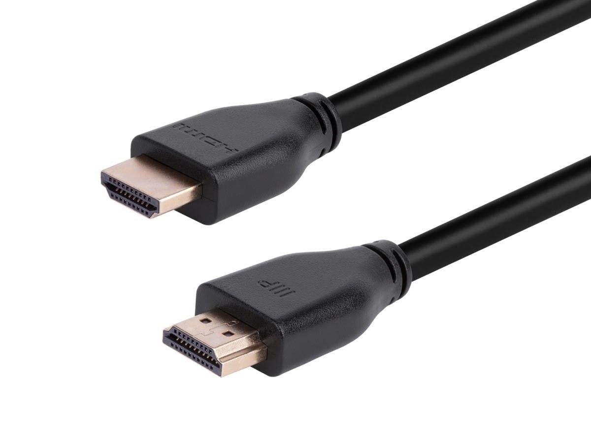 Monoprice 8K Certified Ultra High Speed HDMI 2.1 Cable - 5-Pack, 48Gbps, Compatible with Sony PlayStation, Microsoft Xbox Series X and S, 15 feet, Black