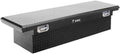 UWS EC10492 Pull Handle 69-Inch Gloss Black Heavy-Wall Aluminum Truck Tool Box with Low Profile, RigidCore Lid