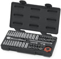GEARWRENCH 51 Pc. 1/4' Drive 12 Pt. Mechanics Tool Set, Standard & Deep, SAE/Metric - 80301