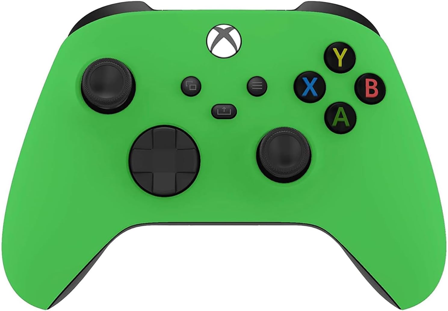 Custom Controllerzz Wireless Controller for Microsoft Xbox Series X/S & Xbox One - Custom Soft Touch Feel - Custom Xbox Series X/S Controller (X/S Green)