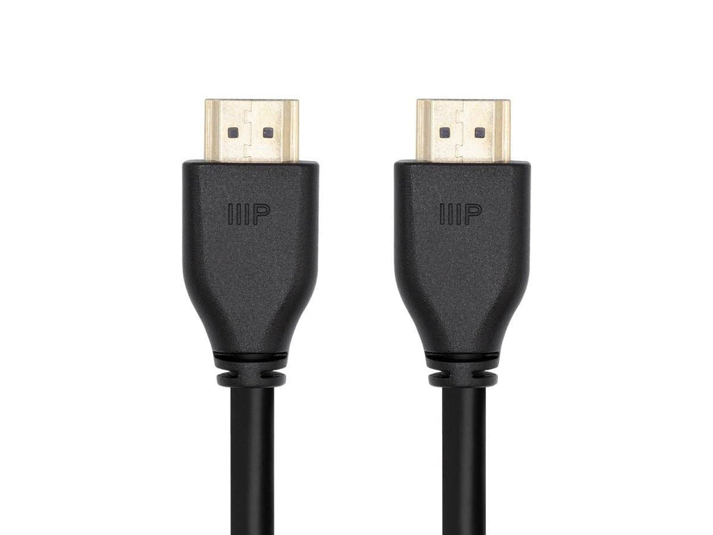 Monoprice 8K Certified Ultra High Speed HDMI 2.1 Cable - 5-Pack, 48Gbps, Compatible with Sony PlayStation, Microsoft Xbox Series X and S, 15 feet, Black