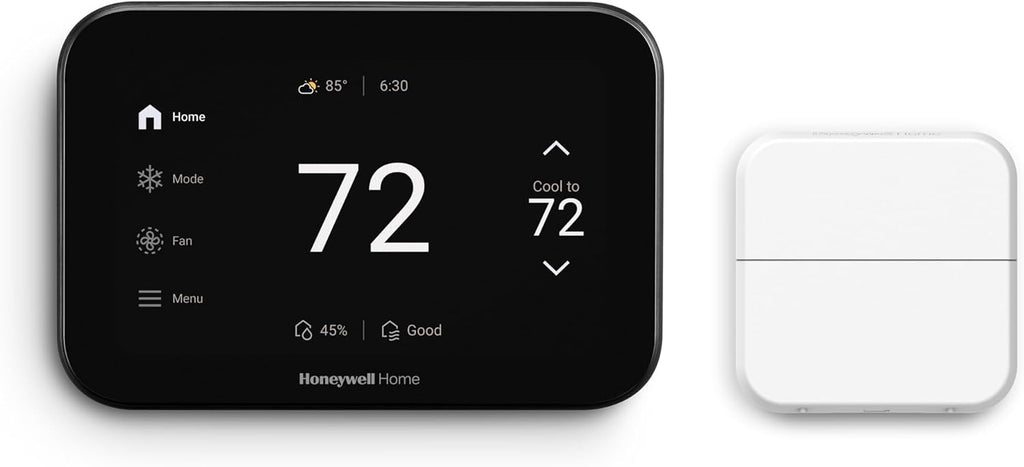 Honeywell Home X8S Premium Smart Programmable Wi-Fi Thermostat with Sensor, Video Doorbell Access, Humidity Control, 5' Customizable Touchscreen, Energy Star, Works with Alexa, Matter, Apple, Google