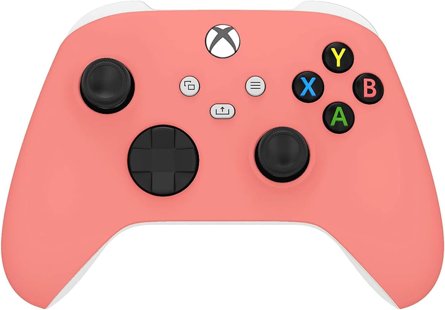 Custom Controllerzz Wireless Controller for Microsoft Xbox Series X/S & Xbox One - Custom Soft Touch Feel - Custom Xbox Series X/S Controller (X/S Coral)