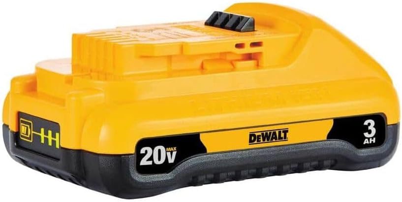 DEWALT 20V MAX Battery Pack with Charger, 3 Ah, Extra Long Run Time (DCB230C)