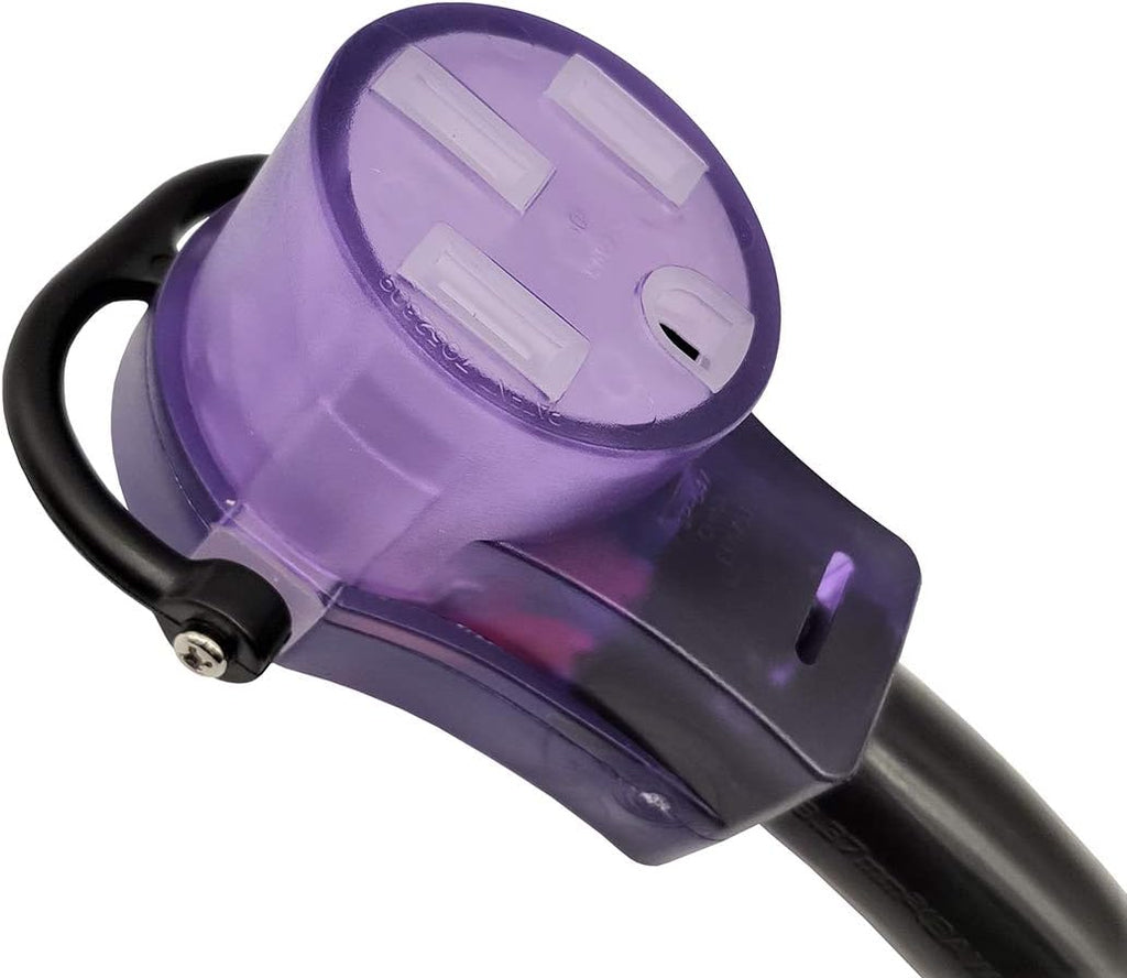 Parkworld EV/RV 50A Extension Cord, NEMA 14-50 Extension Cord, NEMA 14-50P to 14-50R 50amp 4prong (25FT)