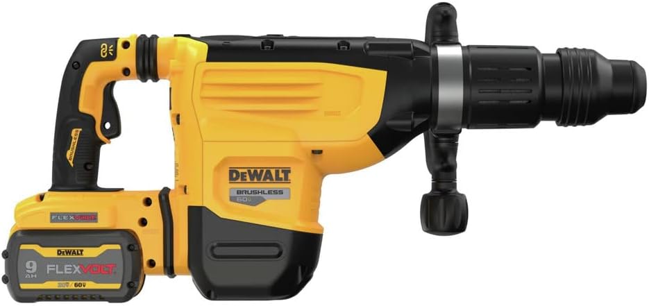 DEWALT 60V MAX* 22 lb. Cordless SDS MAX Chipping Hammer Kit (DCH892X1)