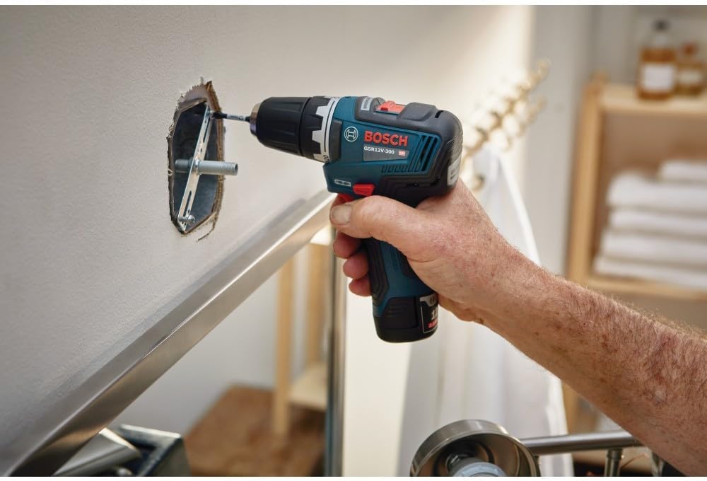 Bosch GXL12V-220B22 12V Max 2-Tool Combo Kit with 3/8 In. Drill/Driver, 1/4 In. Hex Impact Driver and (2) 2.0 Ah Batteries