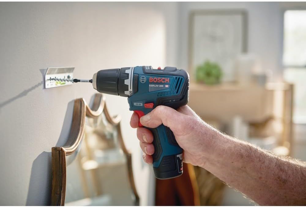 Bosch GXL12V-220B22 12V Max 2-Tool Combo Kit with 3/8 In. Drill/Driver, 1/4 In. Hex Impact Driver and (2) 2.0 Ah Batteries