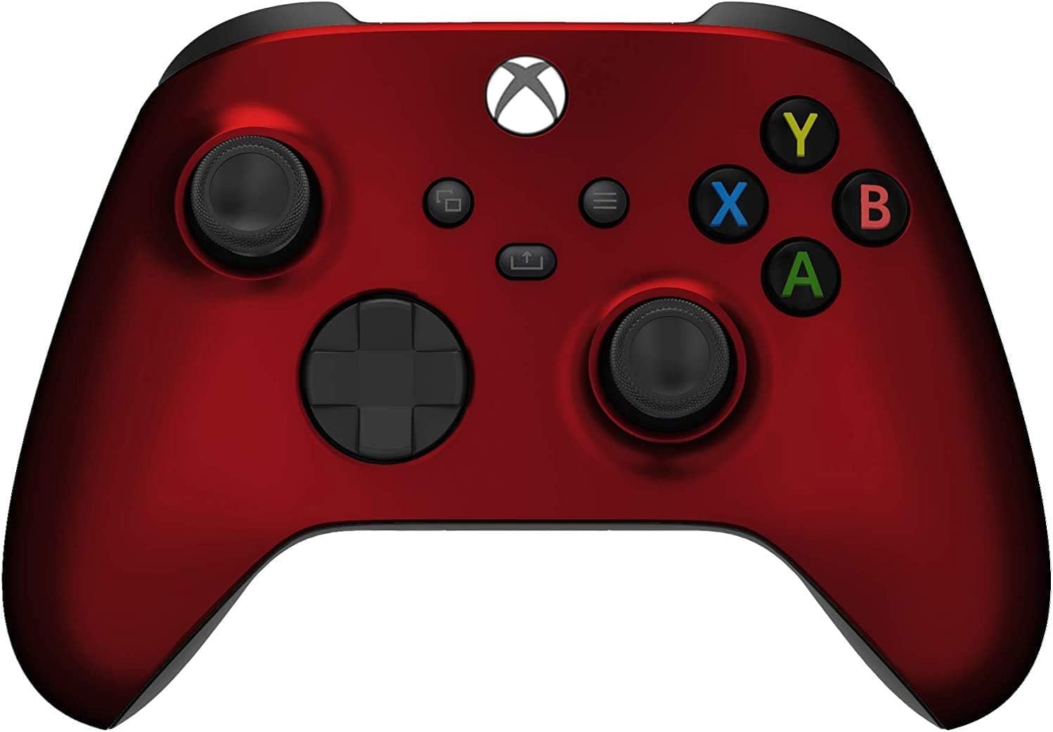 Custom Controllerzz Wireless Controller for Microsoft Xbox Series X/S & Xbox One - Custom Soft Touch Feel - Custom Xbox Series X/S Controller (X/S Red)
