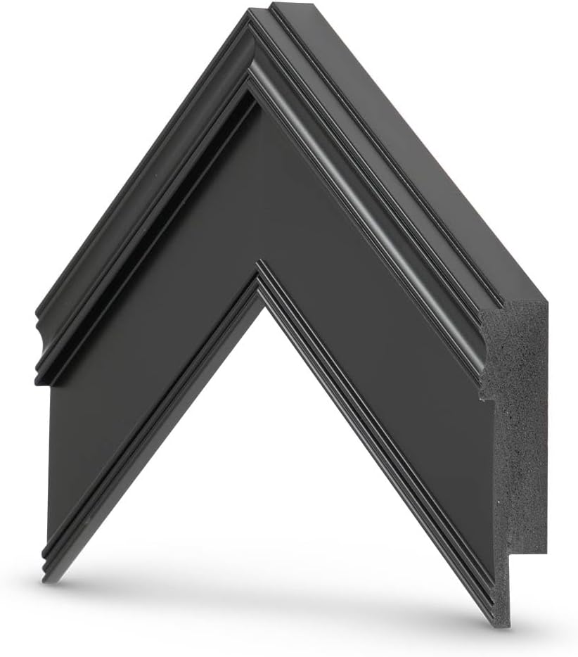 Black 65' Premiere Deco TV Frame - Compatible ONLY with Samsung The Frame TV and Pro TVs (Fits 2021-2026, LS03A, LS03B,LS03C,LS03D,LS03FA,LS03FW)