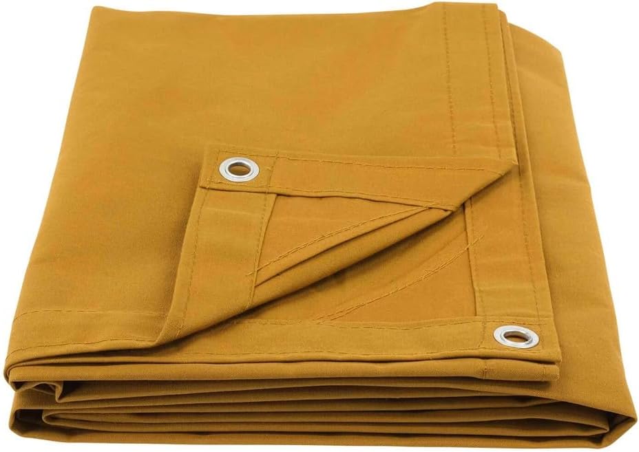 Mytee Products 12' x 24' Tan Canvas Tarp 12oz Heavy Duty Water Resistant
