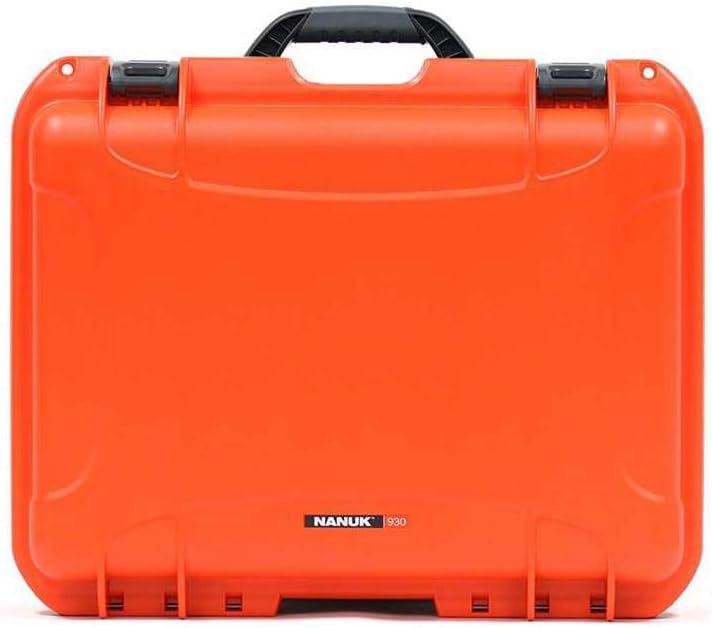 NANUK 930 Waterproof Hard Case with Foam Insert - Orange