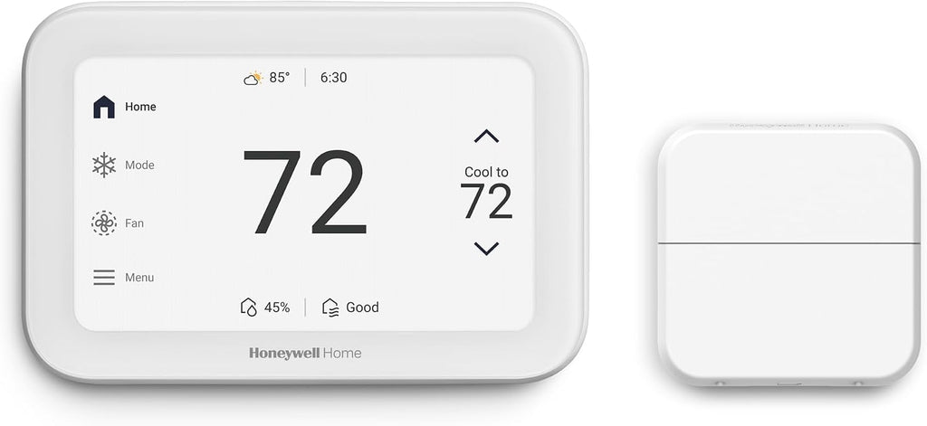 Honeywell Home X8S Premium Smart Programmable Wi-Fi Thermostat with Sensor, Video Doorbell Access, Humidity Control, 5' Customizable Touchscreen, Energy Star, Works with Alexa, Matter, Apple, Google