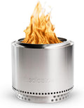 Solo Stove Bonfire with Stand | 19.5' Smokeless Fire Pit, Removable Ash Pan | Portable Stainless Steel Wood Burning Outdoor Fireplace, Ideal for 4–6 People, 21.75 lbs