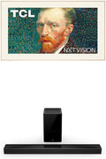 TCL 75-Inch Class QLED 4K Smart NXTVISION TV with Google TV (75A300W, 2024 Model) Q75H Q Class 5.1.2 Channel Soundbar with Dolby Atmos