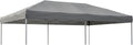 Garden Winds Reinforced RipLock 350 Replacement Canopy Top Cover Compatible with Ozark Trail 10' x 20' Straight Leg Pop Up Model WF-2010 - Slate Gray