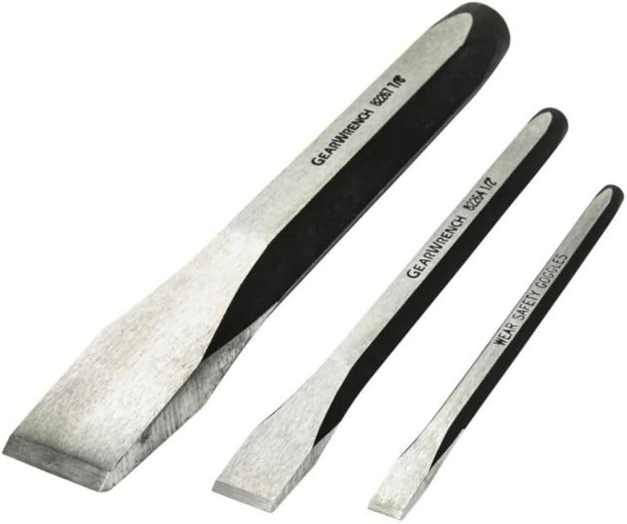 GEARWRENCH 27 Piece Large Chrome Punch & Chisel Set | 82306
