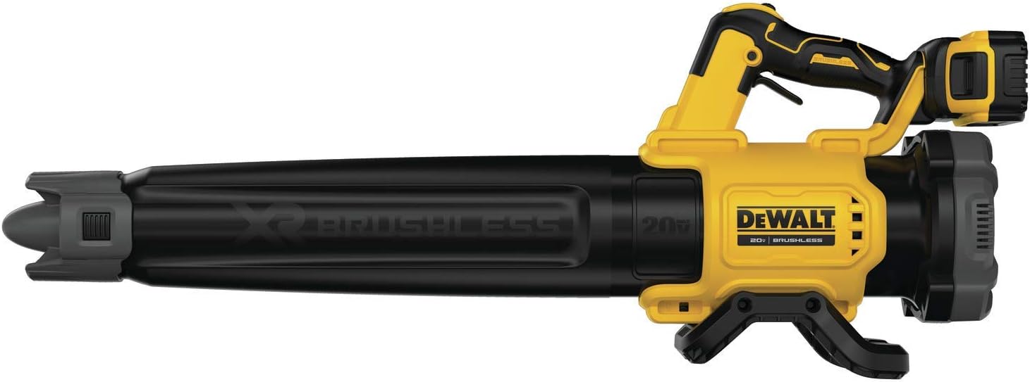 Dewalt DCBL722P1R 20V MAX XR Brushless Lithium-Ion Cordless Handheld Blower Kit (5 Ah) (Renewed)