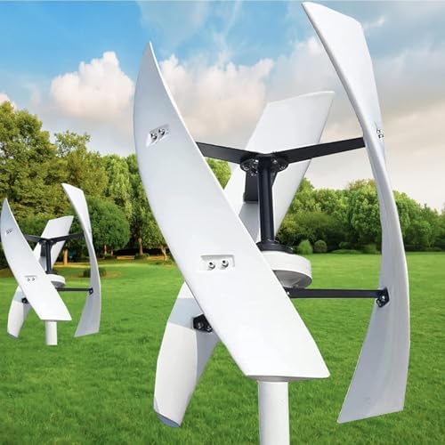 20000W Vertical Axis Wind Turbine Kit for Home Use, High-Efficiency Renewable Energy Wind Generator, Includes Grid-Tie Inverter & Controller for Optimal Performance