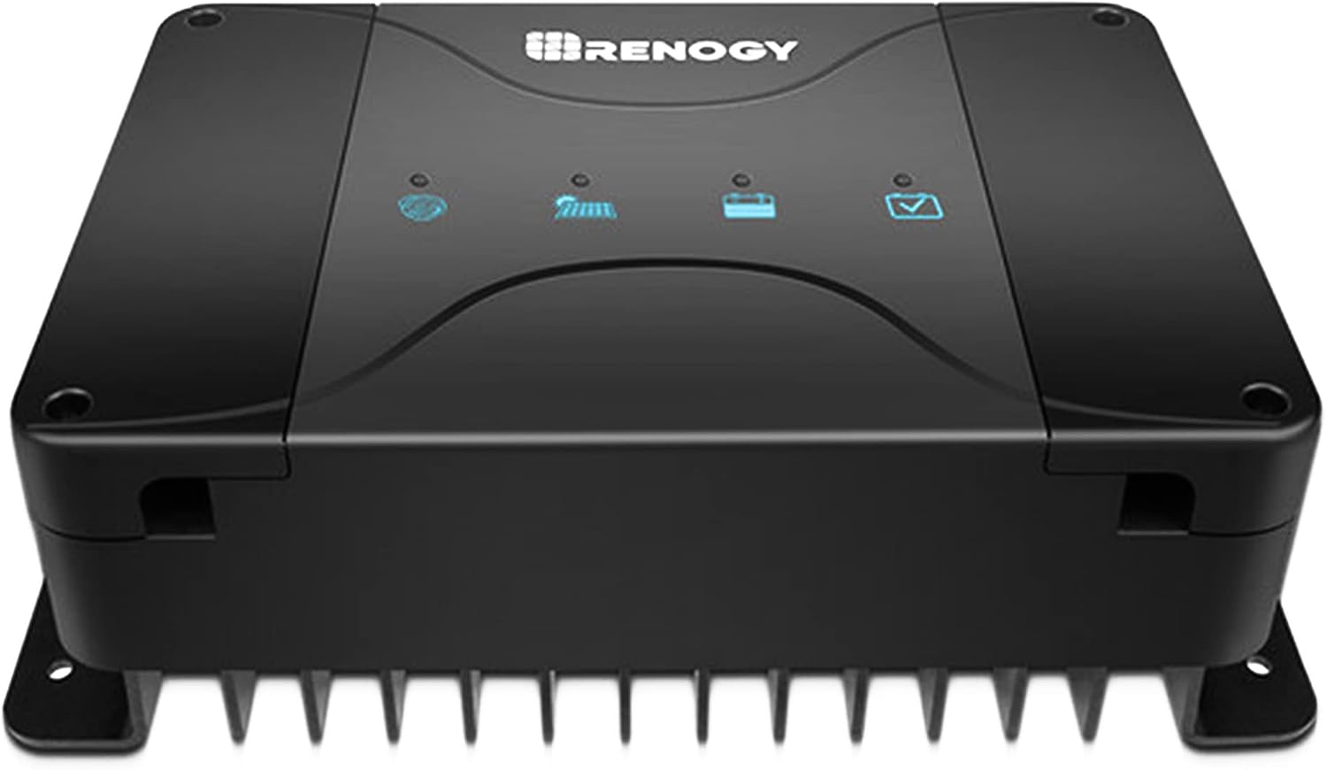 Renogy DC to DC Charger with MPPT 12V 30A Multi-Stage Charging - Smart On-Board Battery Charger for Solar/Alternator Input - Charges Lithium AGM Gel Flooded Batteries in RVs Cars Marine