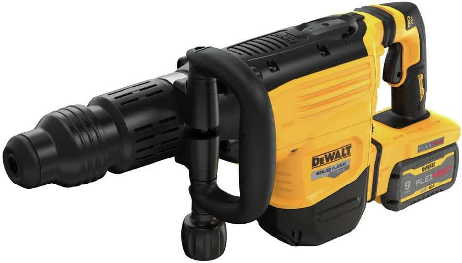 DEWALT 60V MAX* 22 lb. Cordless SDS MAX Chipping Hammer Kit (DCH892X1)