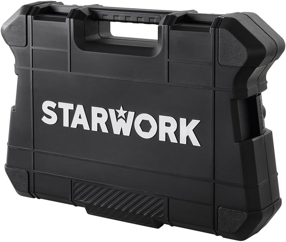 STARWORK TRUE MECHANIC™ 324-Piece Mechanics Tool Set and Socket Set with 22oz Dragon One-Piece Rip Hammer w/Grip, Professional